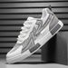 Euro Step Summer Breathable Thin Non-Slip Large Size Sneakers Men's Youth Mesh Hollow Sports Casual Trendy Shoes_vogvips.com