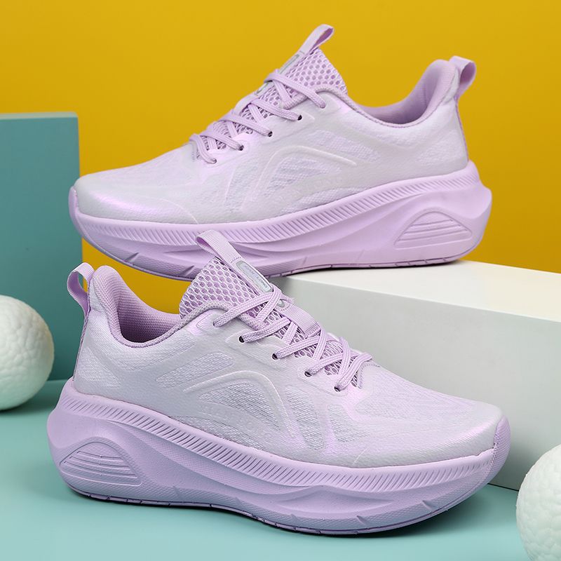 New Outdoor Casual Shoes Heightening Shoes Women's Air Cushion Hiking Shoes Hiking Shoes_vogvips.com