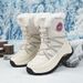 Winter New Thickened Long Hair And Velvet Women's High Top Cotton Shoes Women's Snow Boots Outdoor Large Shoes_vogvips.com