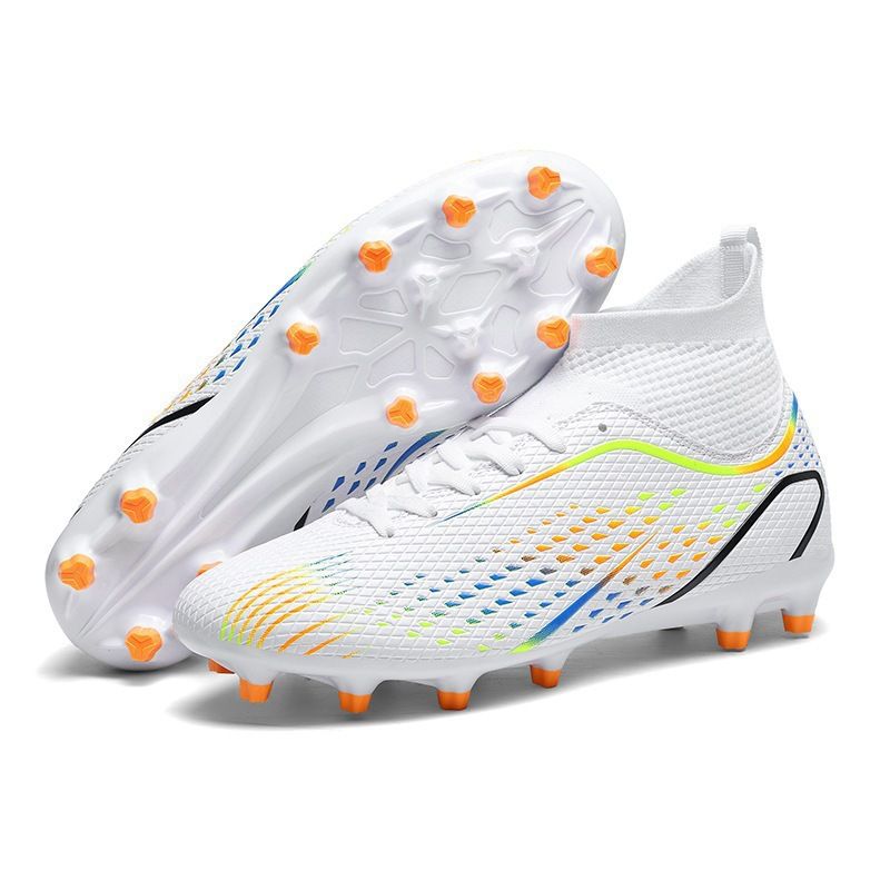 Soccer Shoes Soccer Cleats Football Boots Men's Autumn, High-Top Long-Studded For Students, Children, And Boys, Professional Training, Trainingshoes Y_vogvips.com