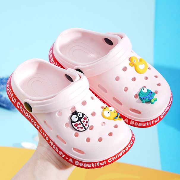 Children's Sandals Slippers, Girls, Summer, Small Medium-sized Children, Babies, Indoor Soft Soles, Anti Slip Cartoon_vogvips.com