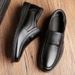 【Crown】Fashion Casual Sole Surface Non-Slip Soft Leather Men's Shoes Breathable Comfortable_vogvips.com