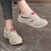 Women's White Sneakers 2025 New Cross-border Versatile Low-cut Height-increasing Sports Casual Training Shoes Women's_vogvips.com