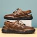 Men's Summer Sandals, Breathable Mesh Shoes, Water-Resistant For Creek Walking, Non-Slip, Large Size Beach Clogs_vogvips.com