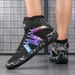 Unisex Shoes Sanda Fighting Training Shoes Professional Wrestling Shoes Indoor Squat Shoes Fighting Shoes Men's And Women's High Top Boxing Shoes_vogvips.com