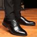 2024 Spring New Formal Business Leather Men's Casual Youth Non-slip Single Shoes Men_vogvips.com
