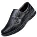 Suitable For All Seasons Mingfu Sandals Genuine Leather Hollow Breathable Hole Men's Soft Sole Top Layer Cowhide Casual Dad Shoes_vogvips.com