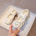 New Girls Shoes Children's Baby Leather Shoes Comfortable Soft Soled Rhinestones_vogvips.com