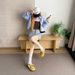 Tide Forrest Gump Shoes Female Embroidery Student Sports Breathable Casual Thick Bottom_vogvips.com