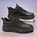 Men's Shoes Breathable Little White Shoes Men's Platform Sports And Leisure Board Shoes_vogvips.com