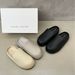 TWTW Simple SGIRL Thick-Soled Half-Closed Casual For Women 2026 New Versatile Slip-On Lazy Shoes_vogvips.com