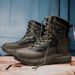 New Outdoor Combat Boots, Military Training Boots, Men's Tactical Boots, Desert Boots, Leather Boots, Hiking Boots As Training Boots_vogvips.com