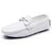 0063 Men's Doudou Lefu Spring Low Cut Sleeves, Foot Leather Surface, Flat Bottomed Driver's Driving Shoes, Oversized_vogvips.com