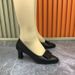 Soft Leather Single Shoes Women's Shoes High Heels Women's Mother Comfortable Breathable Soft Sole Work Shoes Leather Shoes_vogvips.com