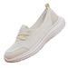 Slip-On Lazy One-Piece Cross-Border Four Seasons Casual Women's 2025 New Model Mom Low-Cut Flat Walking Shoes_vogvips.com