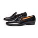 Euro Step British Style Casual Leather For Men Slip-On Business Formal Shoes Handmade Cowhide Loafers_vogvips.com
