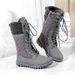 Velvet Warm Low Heel Snow Boots For Women, Comfortable And Versatile, Warm And Cold Proof_vogvips.com