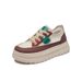 Little White Shoes Female Students Thick-soled Heightening Shoes Mesh Breathable Casual Shoes_vogvips.com