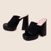 Elegant Knit Over-the-Knee Boots With Chunky Heel And Waterproof Platform - Slip-Resistant Rubber Sole, PU Lining, Available In Multiple Colors_vogvips.com