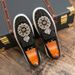 Suitable For All Seasons Trendy Loafers Personality Fashion Slip-On Casual One-Piece Rhinestone Moccasins Men's Hairstylist Shoes_vogvips.com