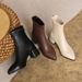 Autumn Winter New Small Martin For Women 31 32 33 Elastic Slimming Pointed Toe Large Size Women's Short Boots 41 To 43_vogvips.com