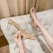 2026 New Transparent PVC For Women, Mid-Heel Chunky Heel Crystal High Heels, Fairy Style One-Strap Sandals_vogvips.com