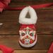 Winter Fleece-Lined Embroidered Lion And Rabbit Low-Cut Warm Hanfu Shoes Girls' Snow Large Cotton Boots_vogvips.com
