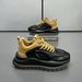 2025 Summer New Style Trendy Thick Soled Increased Anti Slip Wear Resistant Casual Versatile Breathable Men's Dad Shoes_vogvips.com