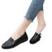 Summer Middle-aged And Elderly Hollow Breathable Leather Women Comfortable Soft Sole Clogs Non-slip Shoes For Mothers_vogvips.com