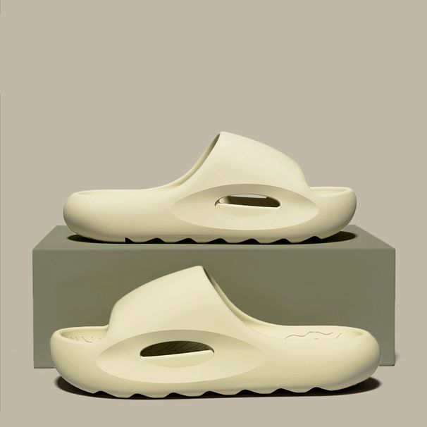 Crestar Summer Thick Soles Slippers For Women 2025 New Outdoor Anti-slip Beach Slides Soft Comfort EVA Sandals House Bath Shoes_vogvips.com