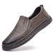 Suitable For All Seasons Hollow Out Sandals Autumn New Casual Men's Driving Clogs Non-Slip Business Leather Shoes_vogvips.com