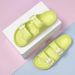 New Men's Women's Open Toe Soft Soled Beach Sandals Outdoor Comfort Flip-flop Sandal Casual Lightweight Flat Slippers_vogvips.com