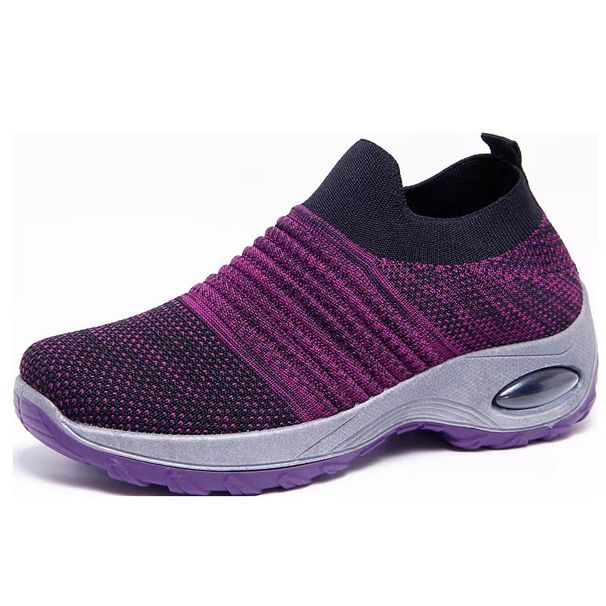 Sports Shoes, Women's Travel Hiking Shoes, Casual Heightened Air Cushion Outdoor Shoes, Rocking Shoes, Soft Bottom Air Cushion Shoes_vogvips.com