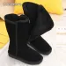 Comemore Shoulder Plush Fluffy Anti Cold Zipper Platform Shoes Winter Womens Suede Warm Snow Boots Plus Size 42 240904_vogvips.com