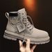 Autumn Winter New Men's Work Trendy High-top Yellow Martin Durable Kick-resistant Motorcycle Boots For Men_vogvips.com