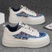 Autumn New Breathable Men's Korean Version Versatile Trend Niche Design Thick Soled Cloth Sports And Casual White Board_vogvips.com
