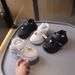 New Boy Daddy Shoes Girl Baby Cartoon Shoes Girl Preppy Little White Shoes_vogvips.com