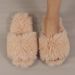 Women's Indoor 2024 Autumn And Winter New Plush Home Lazy Anti Slip Durable Fashion Warm Sandals Slippers_vogvips.com