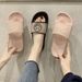 New Fashion Women's Flat Sandals Summer Outdoor Indoor Versatile Casual Slippers Simple Daily Sandals For Dormitory Home Use_vogvips.com