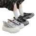 Men's 2025 Summer Hot-Selling Versatile Washed Denim Tire Thick Sole Height-Increasing Sports Casual Dad Shoes_vogvips.com