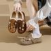 Cute Snow Boots 2025 New Plush Winter Slip-On Thickened Cotton Shoes For Women Y19-1_vogvips.com