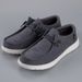 Dude Same Style Canvas Casual Large Size Men's Loafers Cloth Driving Shoes_vogvips.com