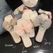 Fairy Style Mesh Bow Flat Sandals For Women Summer Fashion Non-Slip Beach Slippers Internet Celebrity Hot Item_vogvips.com