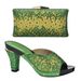 High Heels Round Head Sandals Iron Diamond With The Hand Dinner External Shoe Bag Matching_vogvips.com