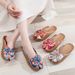 New Style Home Men Summer Couple Indoor Breathable Rattan Grass Wooden Floor Cool Slippers For Women_vogvips.com