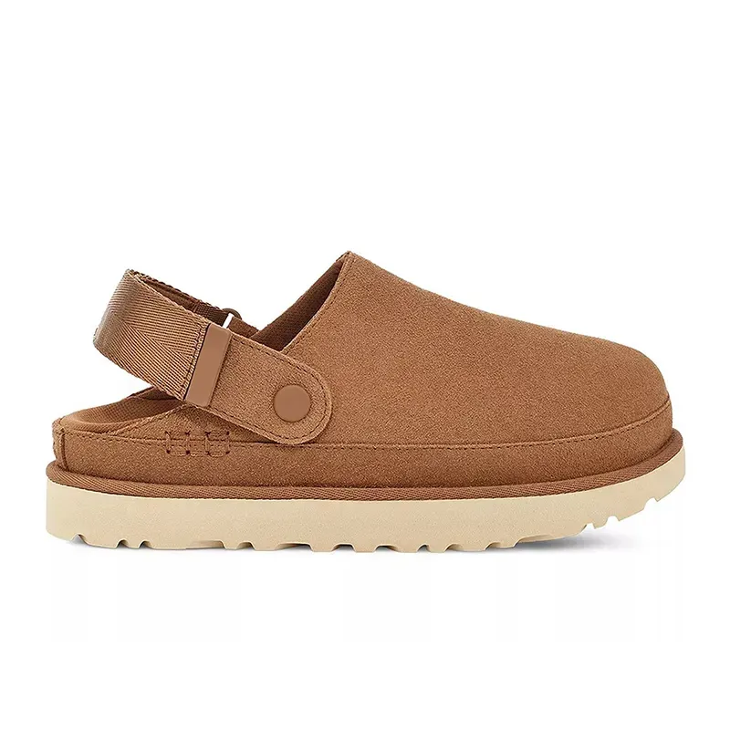 Tasman Slippers Tazz Mustard Seed Chesut Sand Fur Slides Sheepskin Classic Ultra Mini Platform Boot Winter Women Men_vogvips.com