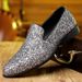 TerraStride Plus Size Men's Casual Korean Style Trendy Personality Sequin Loafers_vogvips.com
