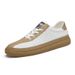 Men's Splicing Four-board Shoes Breathable Low-top Lace-up Large-size Casual Shoes_vogvips.com
