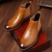 Men’s Shoes Slip On Casual Boots Ashion Ankle Boots Men Large Size Men's Shoes And Boots_vogvips.com