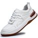 Men's Cowhide 2026 Spring New Model Crooked Toe Clown Trendy Genuine Leather Breathable Versatile Sports Casual Shoes_vogvips.com